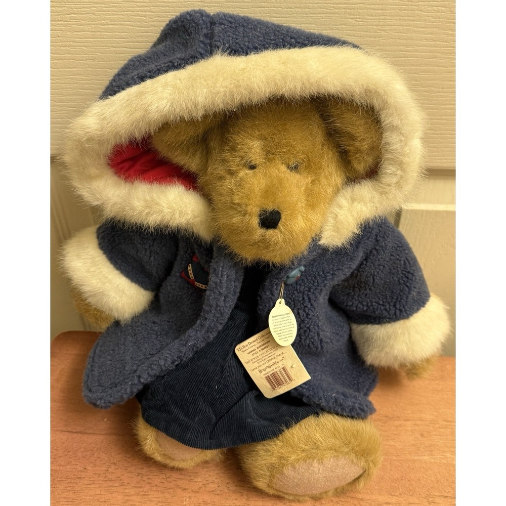 Boyds Bear 904021 Plushed Stuffed 14" Karina Burrbruin with Blue Coat and Hood - Picture 5 of 7